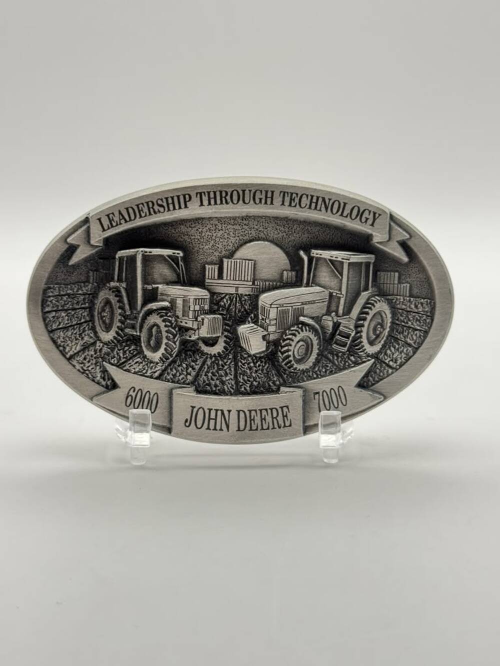 John Deere Leadership Through Technology No. 2123 Belt Buckle 6000/7000 Tractors